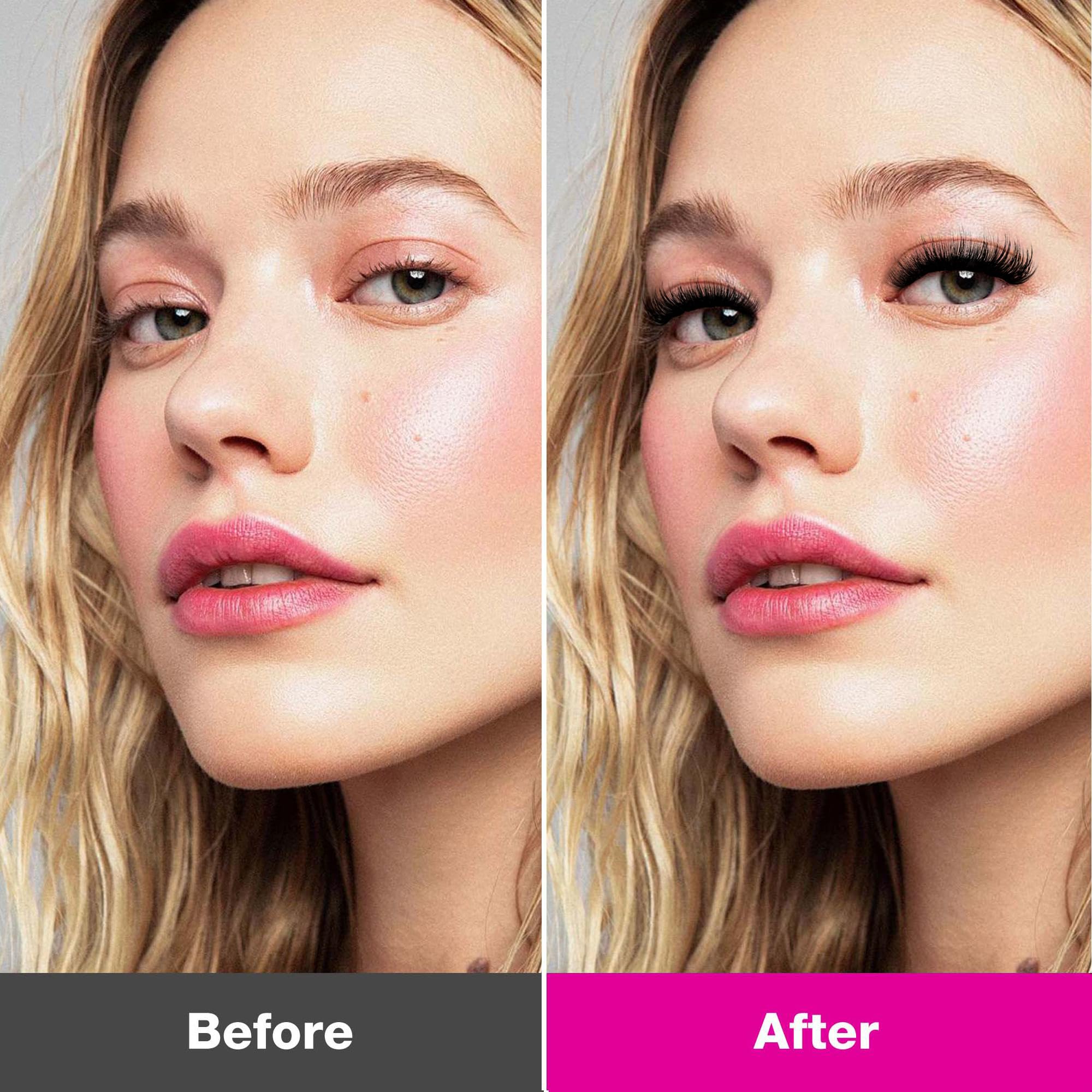 VEYESBEAUTY application tips using curl, bond, and tweezers for precise placement.