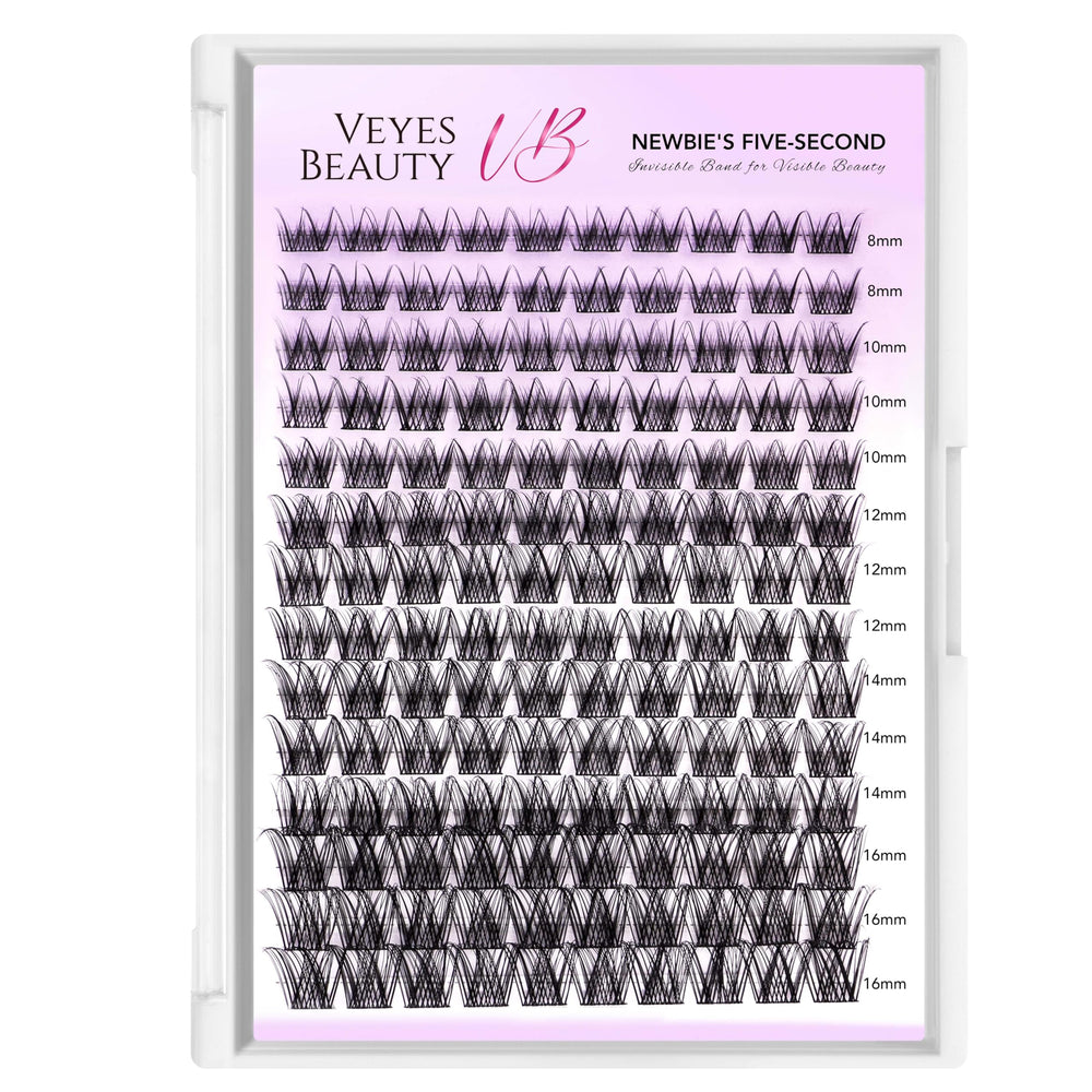 VEYESBEAUTY Five-Second Series lashes offer quick transformation.