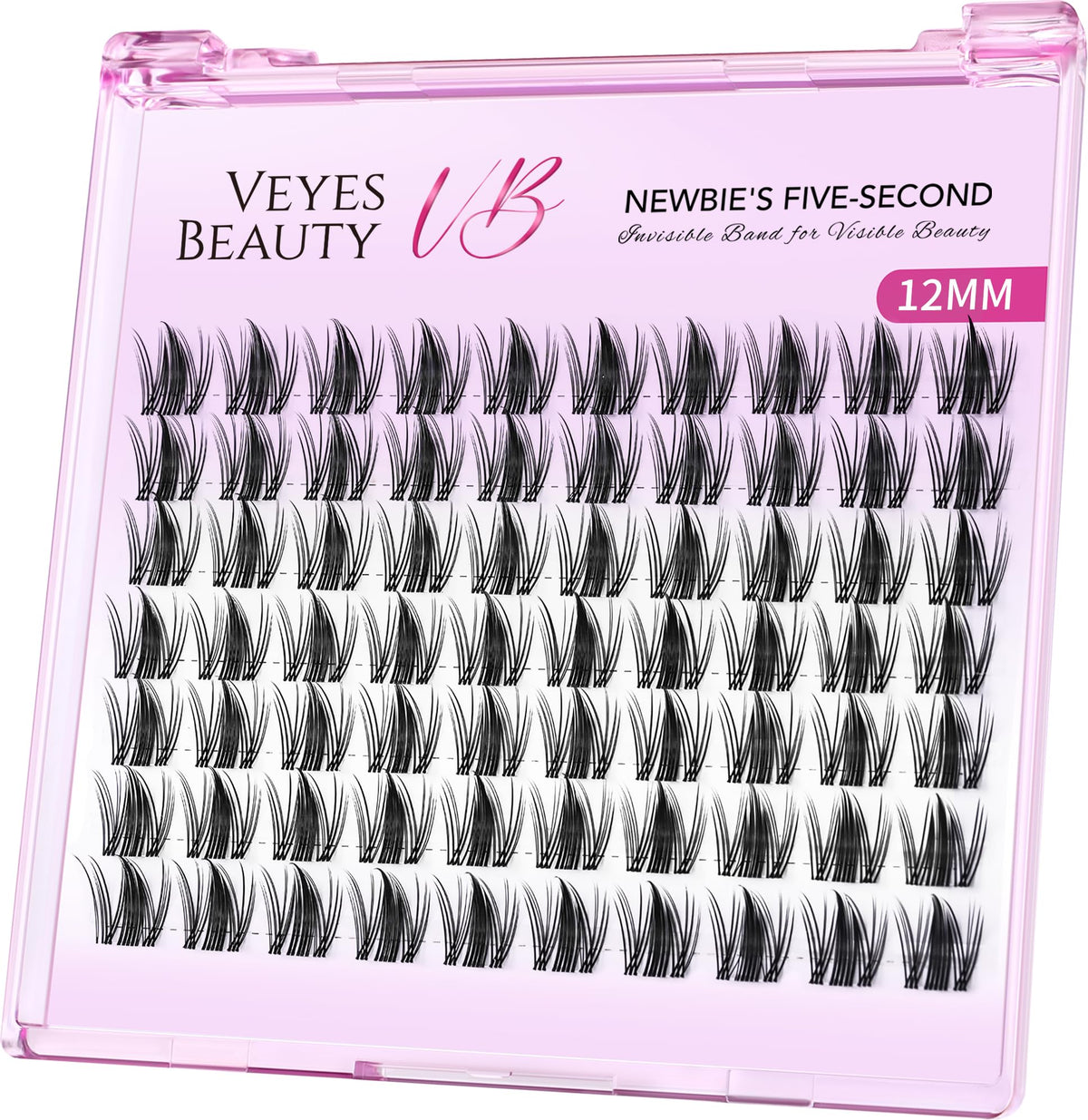 VEYESBEAUTY Lash Clusters deliver wispy lashes for a light, natural boost.