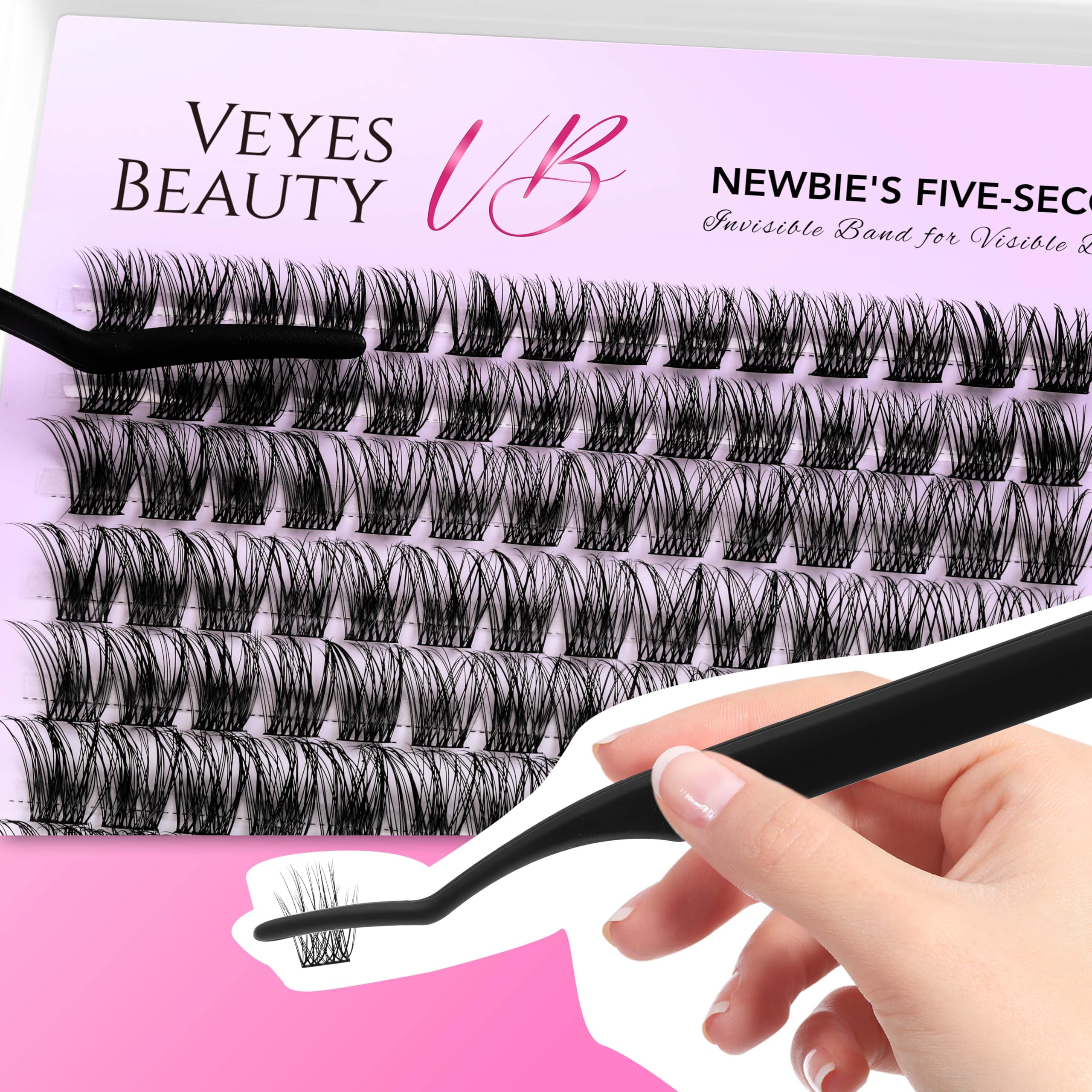 VEYESBEAUTY five-second-series design for quick beginner application.