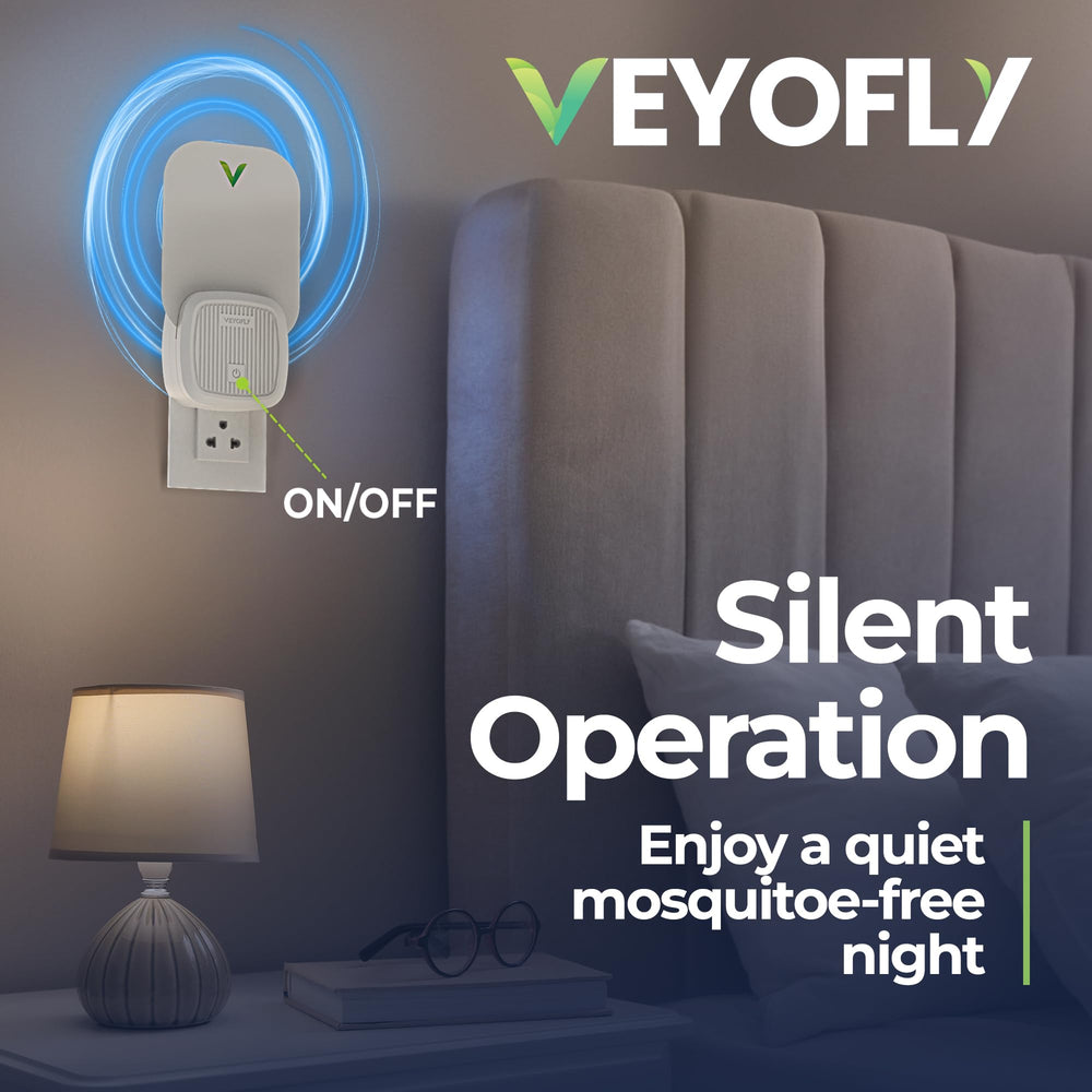 VEYOFLY energy‑efficient design minimizes power while trapping insects