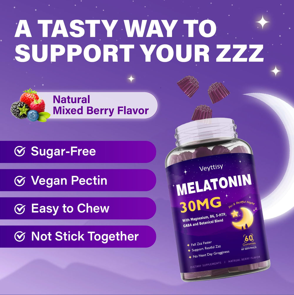 Sugar-free badge and monk fruit note on Veyttisy gummies