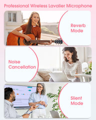 VEZQUA noise-reduction 2.4GHz chip delivering stable, clear voice.