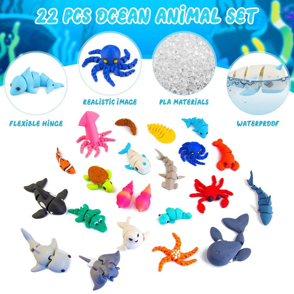 VGBEP whale shark figurine ideal for display and fidget fun.