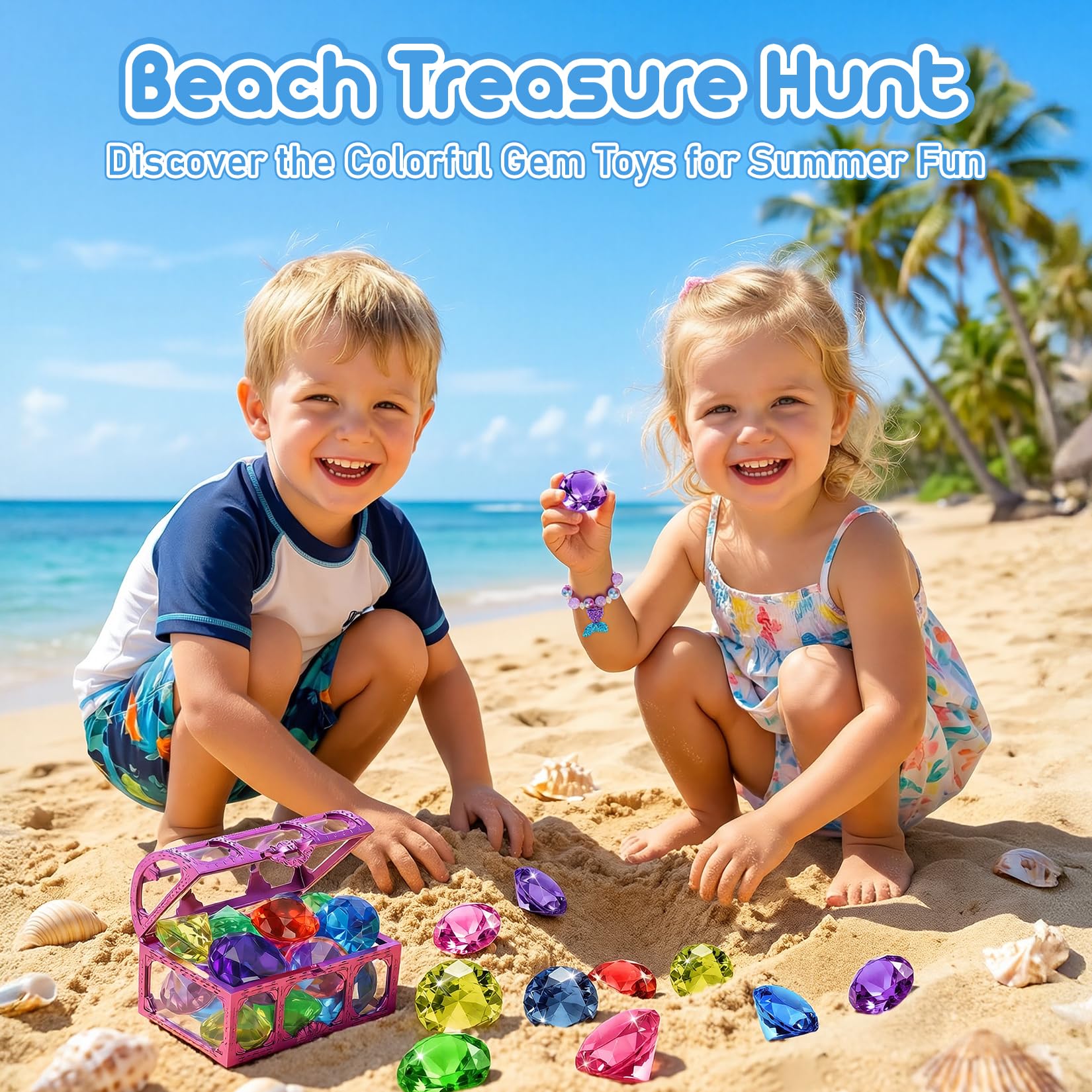 VGOFUN large purple diving gem boosts visual tracking underwater play
