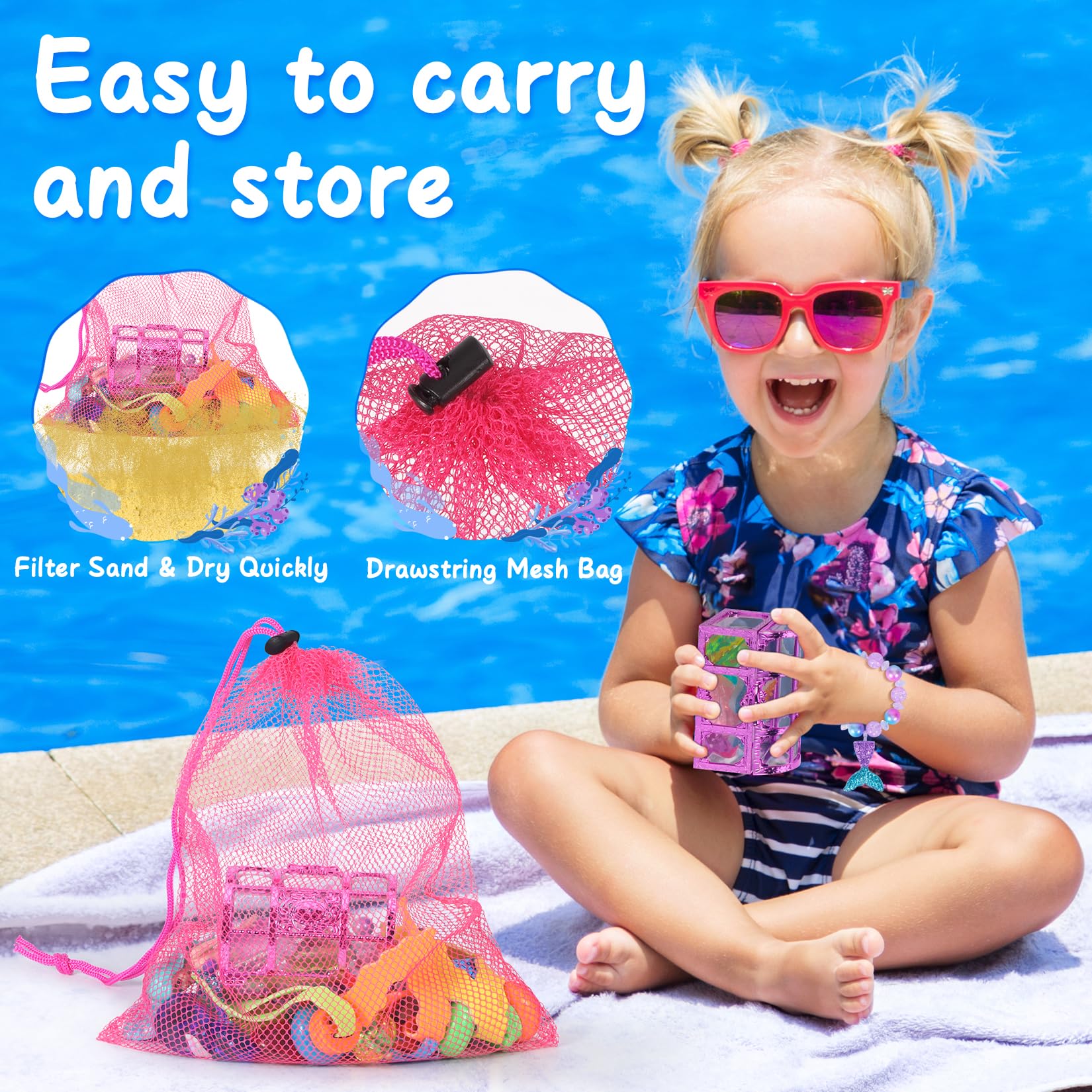 VGOFUN mermaid diving toy two, supports team play and treasure collection