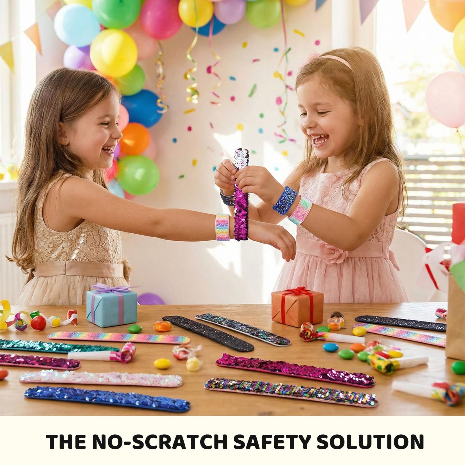 VGOODALL safety no-scratch bracelets ensure comfortable wear with enclosed edges