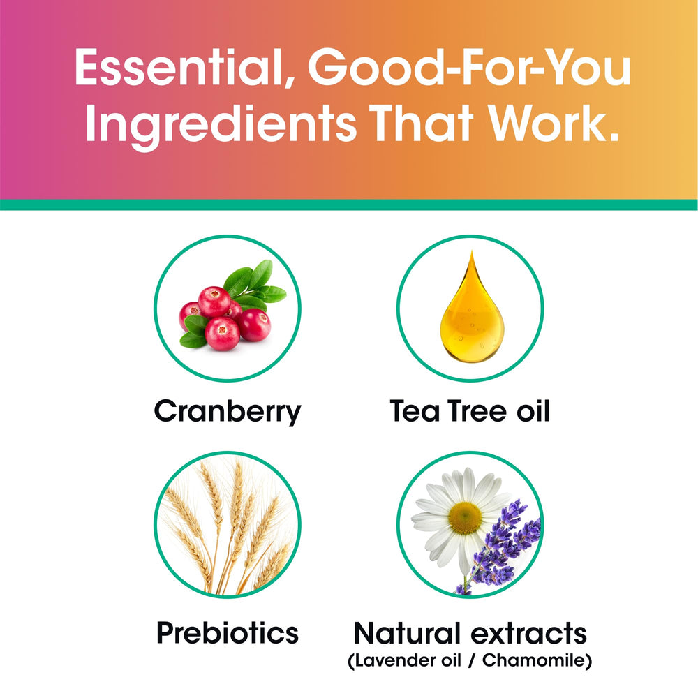 Tea tree oil ingredient image from VH Essentials indicating natural odor defense.