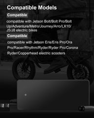vhbw 42V charger for Jetson Adventure powering on the go rides.