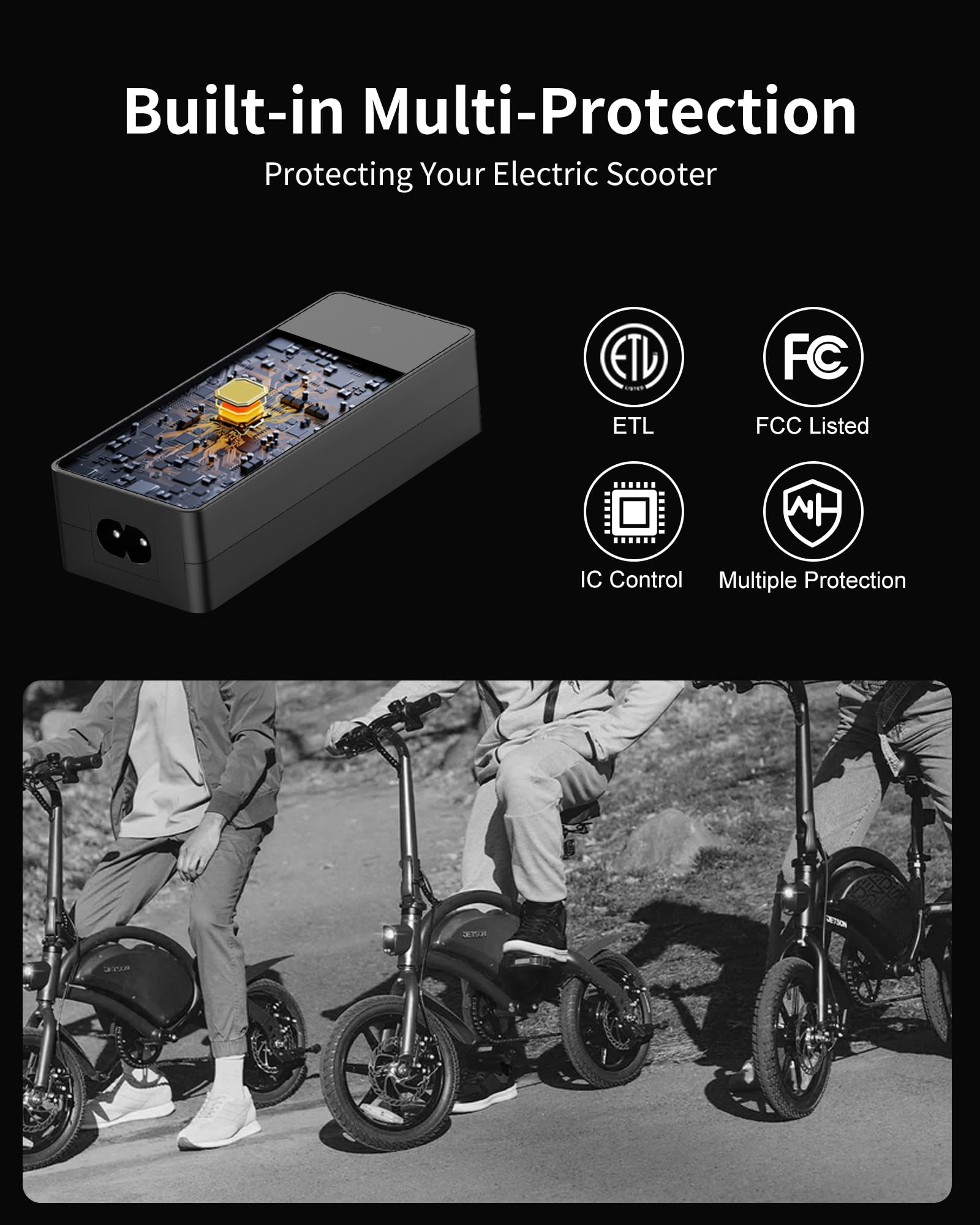 vhbw 42V charger for Jetson LX10 offering dependable performance and easy use.