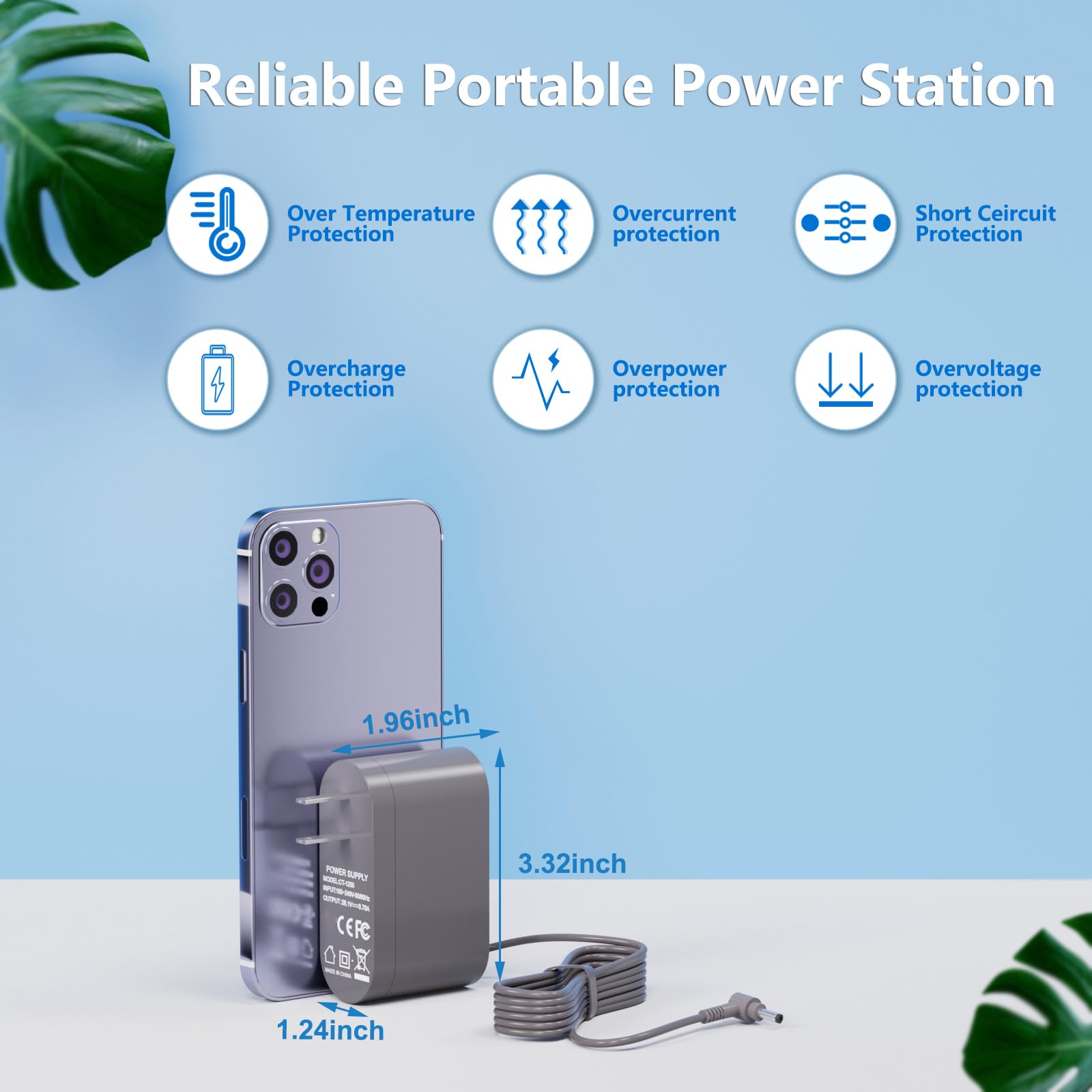 vhbw Dyson Absolute and Motorhead replacement compatibility for the charger