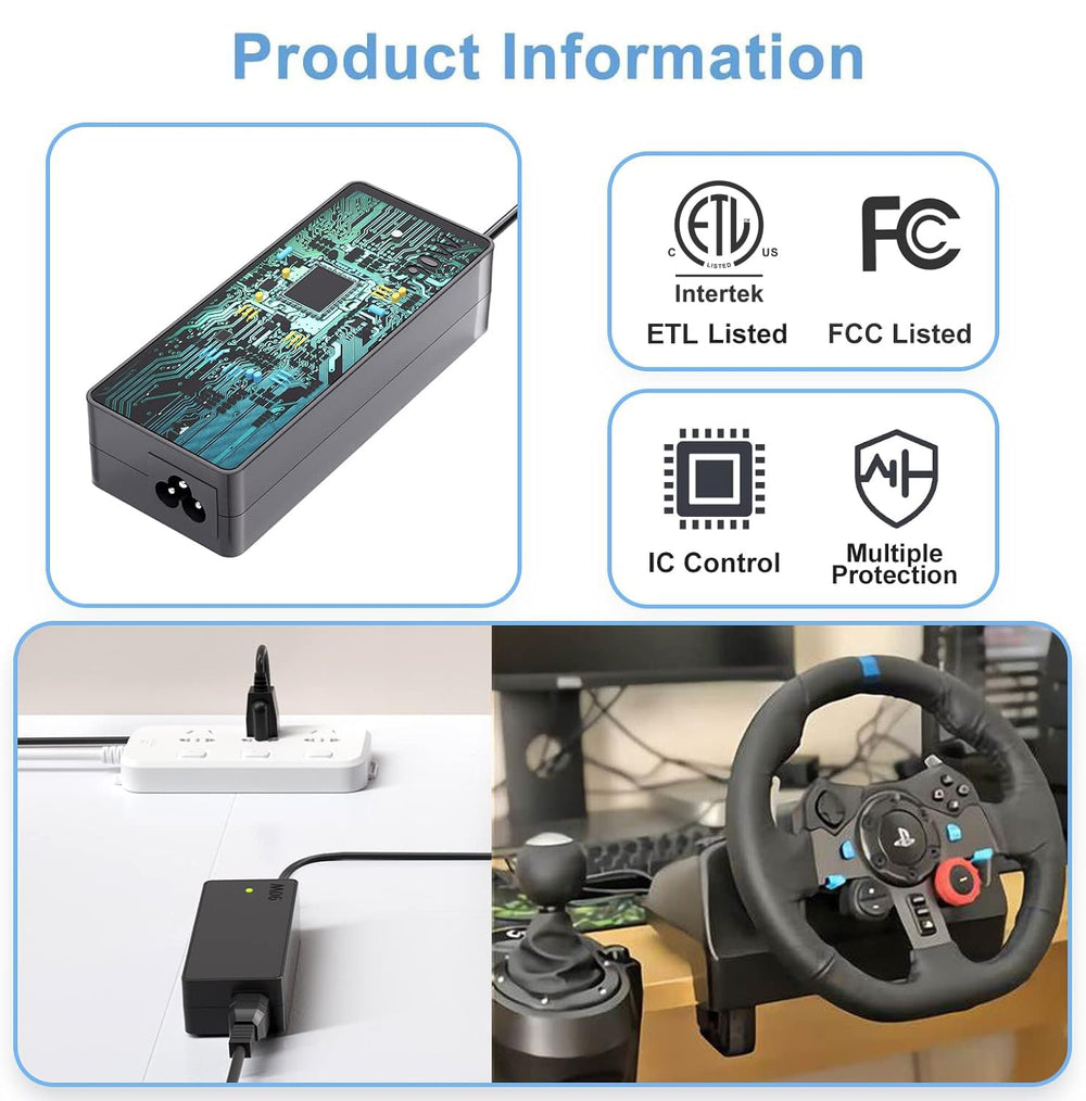 vhbw Logitech G29 warranty and support imagery communicates 15-month exchange and lifetime service.