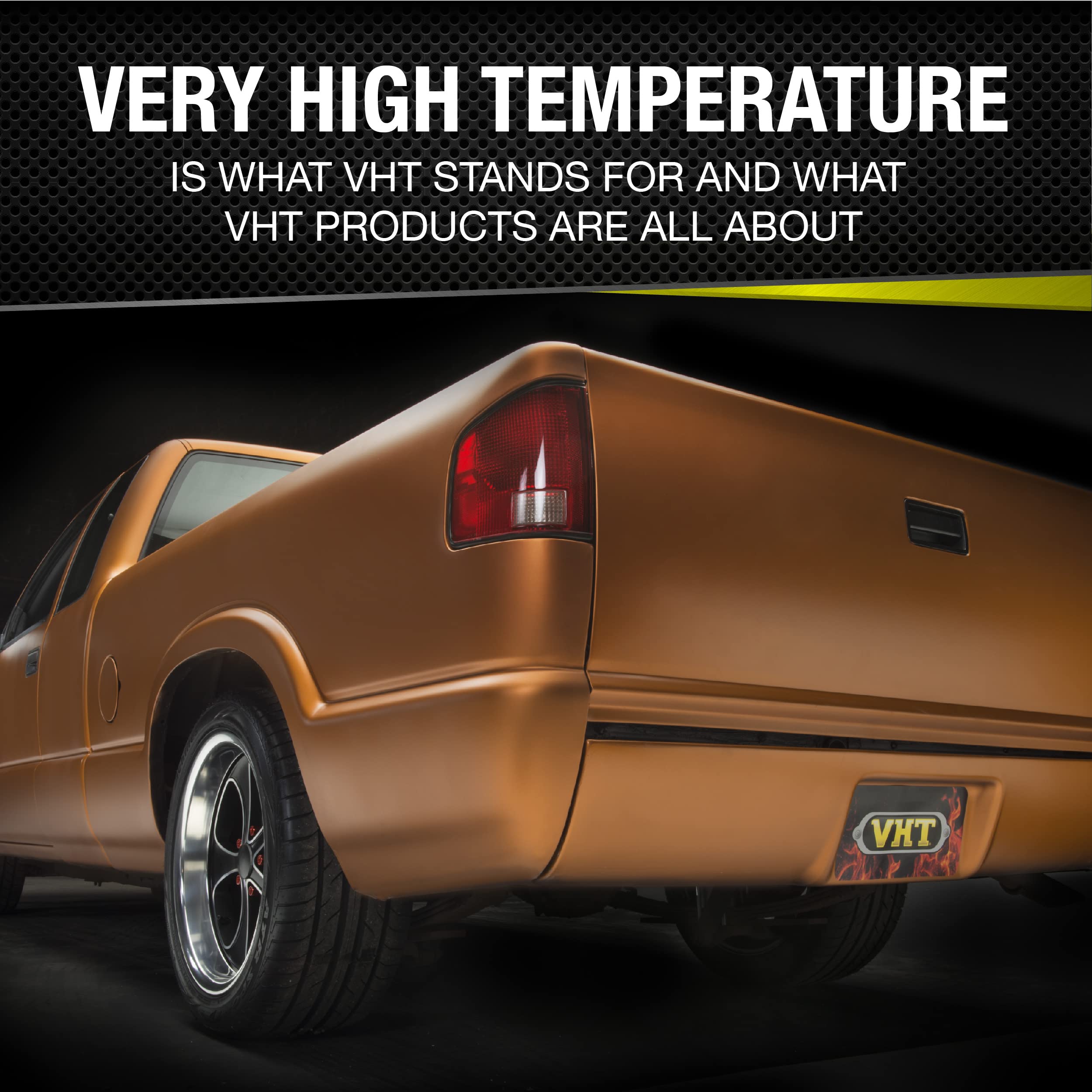 VHT FlameProof on headers provides lasting heat resistance and corrosion protection