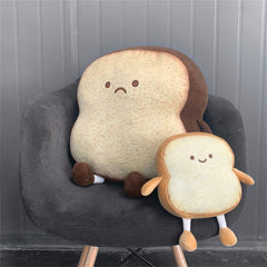 VHYHCY toast bread pillow large for reading support and desk chair comfort.