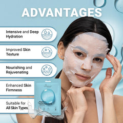 VIABEAUTY face-mask-on-skin-hydration highlights immediate moisture boost.