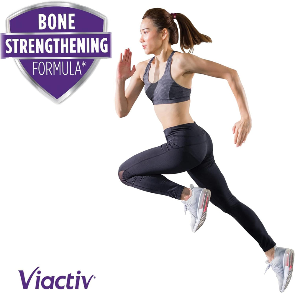Viactiv calcium packaging on shelf aiding quick purchase decisions.