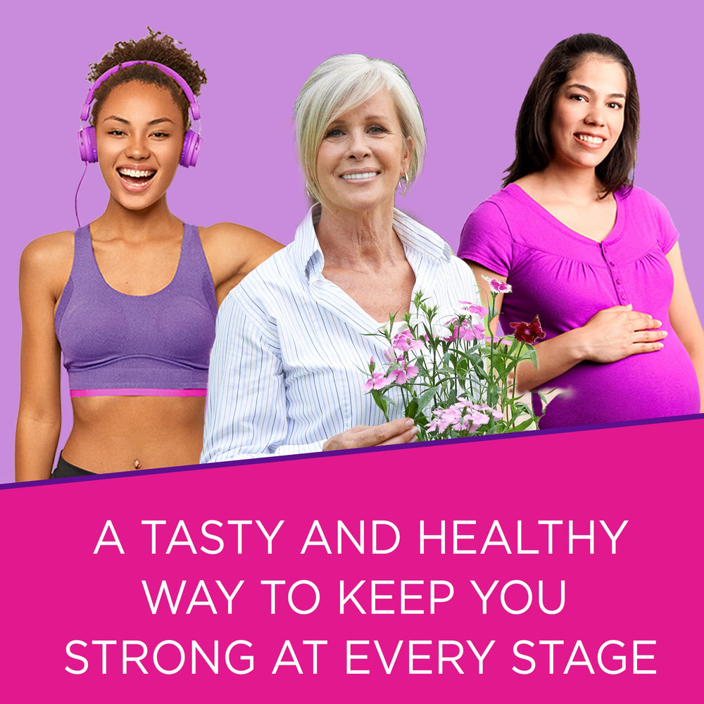 Viactiv chocolate soft chews, smooth texture for a tasty daily ritual.