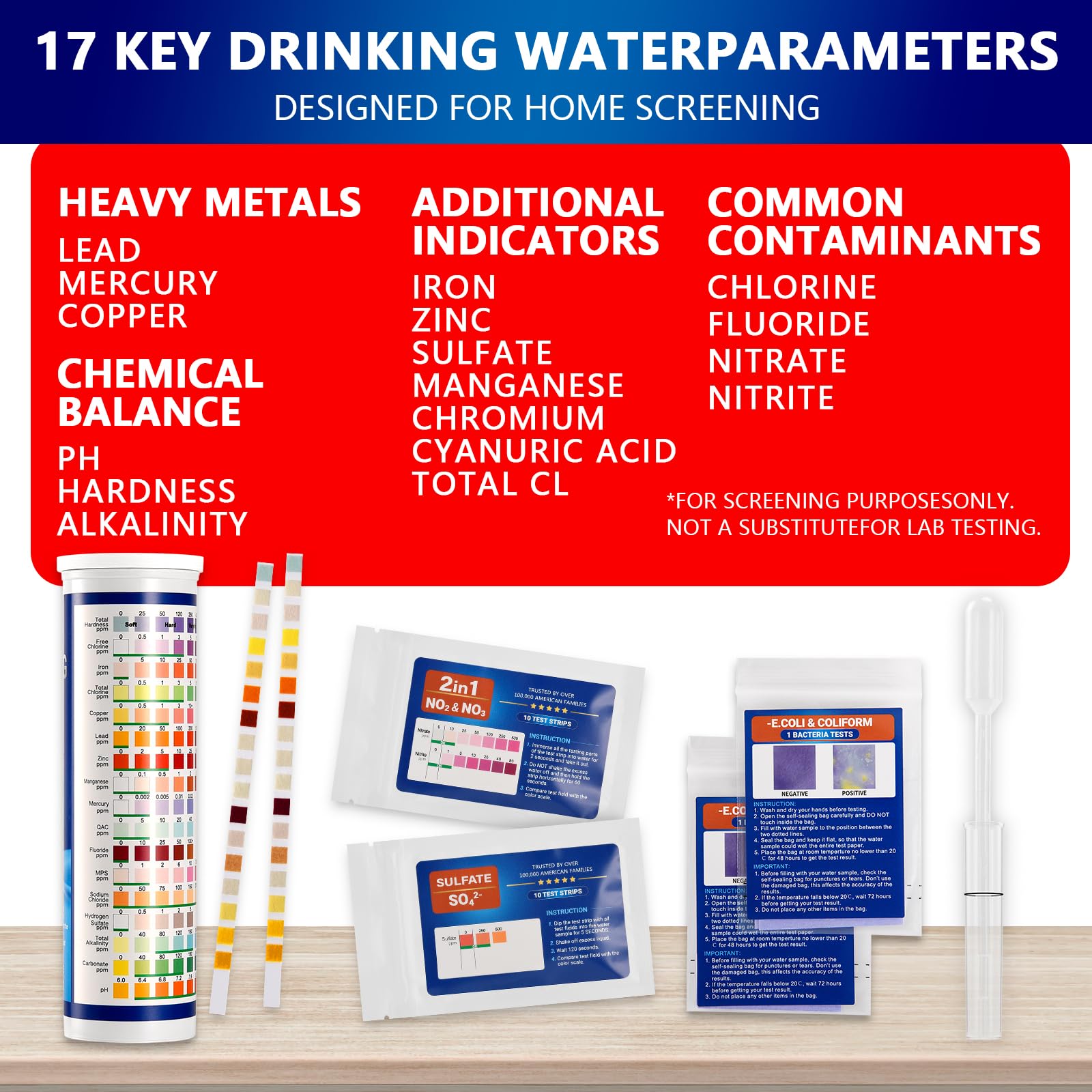 VibeEsece tap water testing results for everyday use.