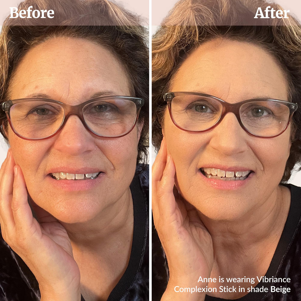 Vibriance Complexion Sticks long wear formula stays fresh from morning to night