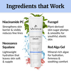 Vibriance Cream with red algae and squalane for enhanced hydration and barrier comfort