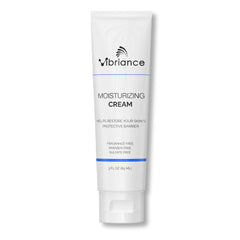 Vibriance Moisturizing Cream jar close-up showing rich hydration for aging skin