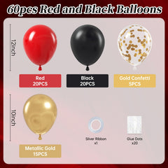 Vicduotex confetti gold balloons close-up for festive ceiling arches
