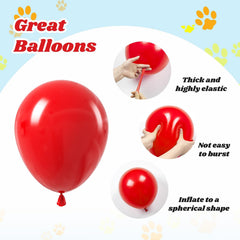 Vicduotex yellow paw balloons brighten the celebration with cheerful accents