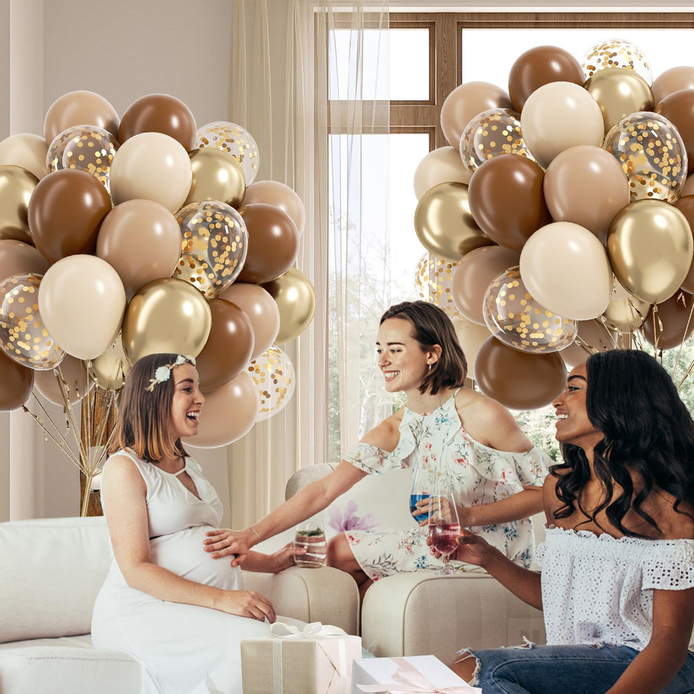 Vicduotex sand white 12inch balloons add gentle sophistication to celebrations.