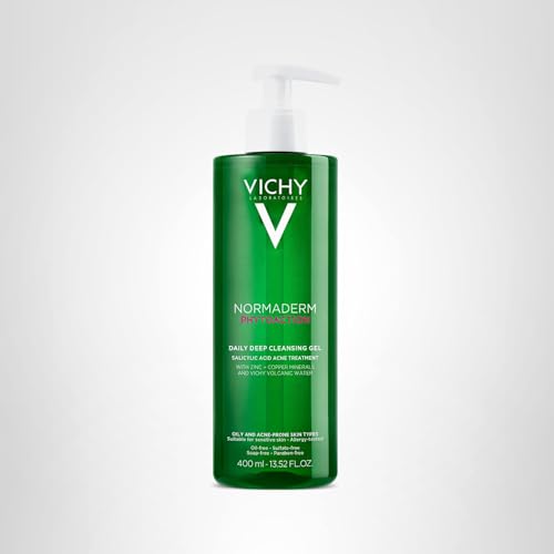 VICHY Normaderm morning-use scene suggests refreshing start to the day.