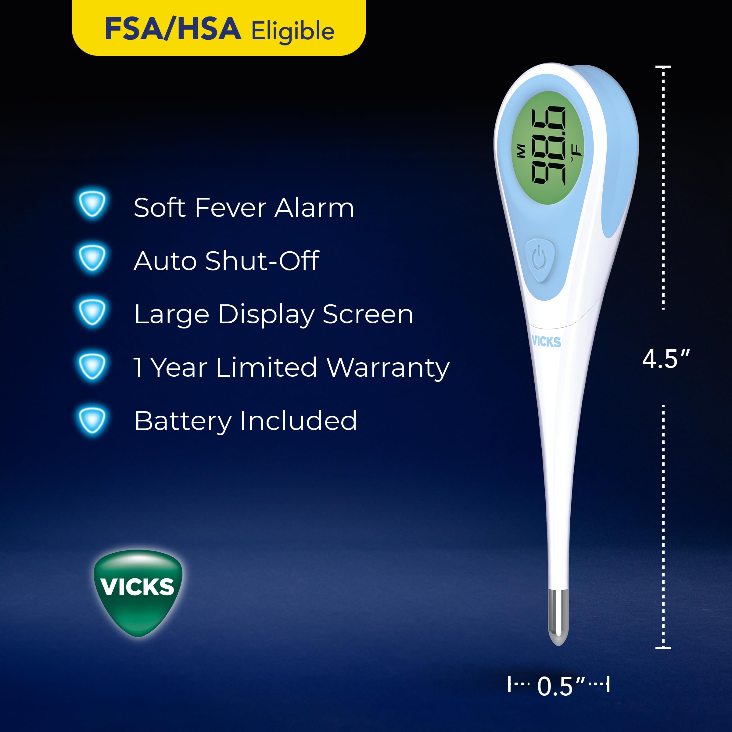 Vicks SpeedRead is eligible for FSA/HSA purchases for flexible spending