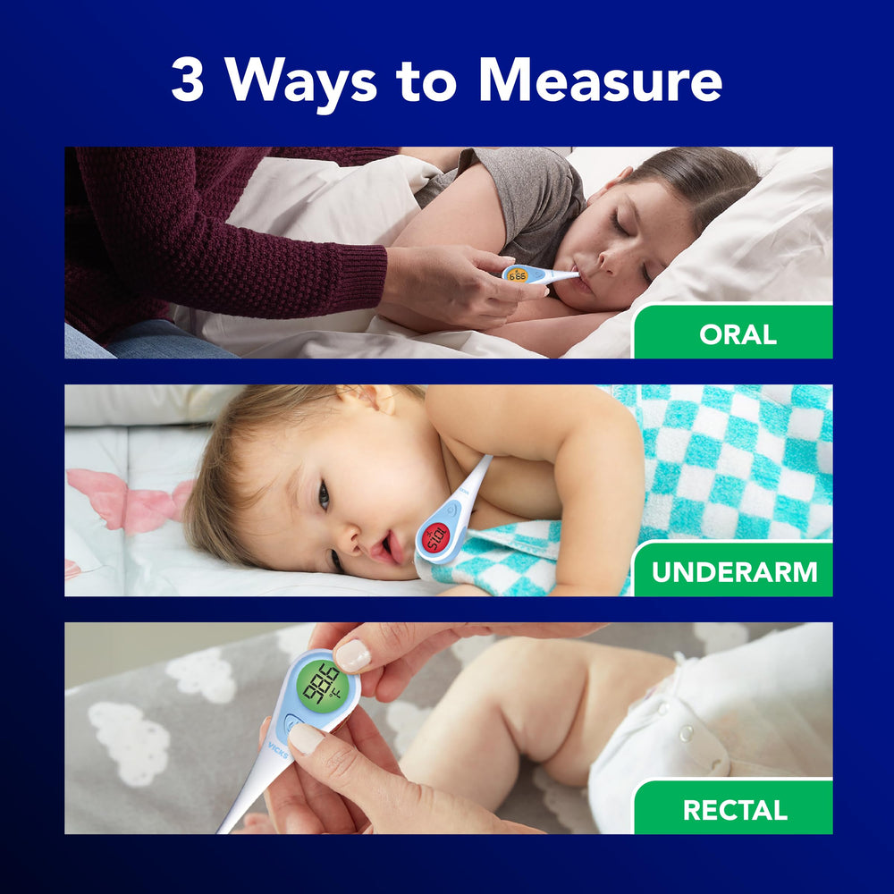 Vicks SpeedRead remembers the last temperature for quick trend checks