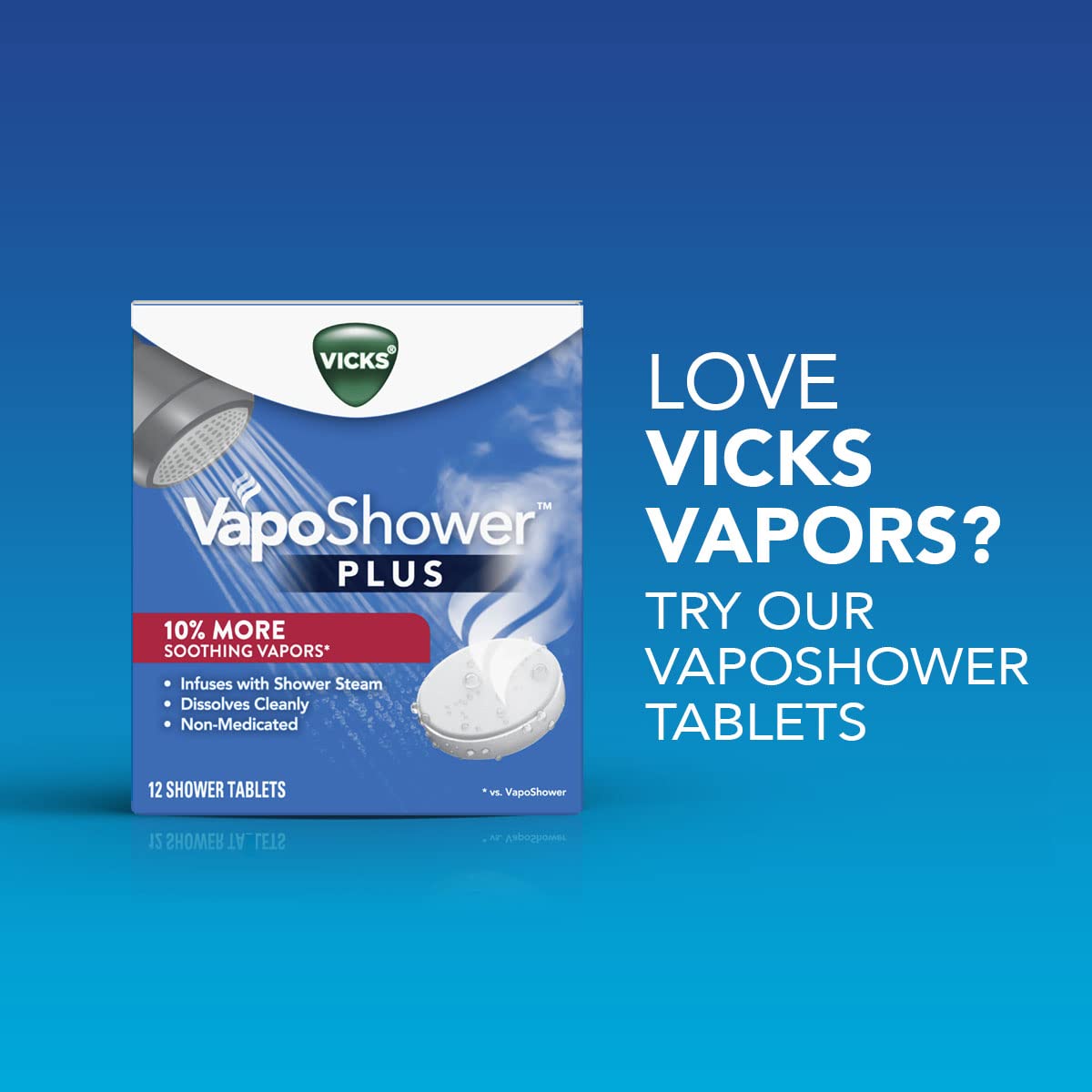 Vicks VapoBath vapor soak aroma fills the tub