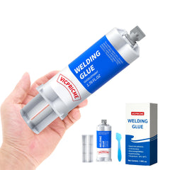 Vicpricme Metal Glue syringe setup for precise, strong bonds