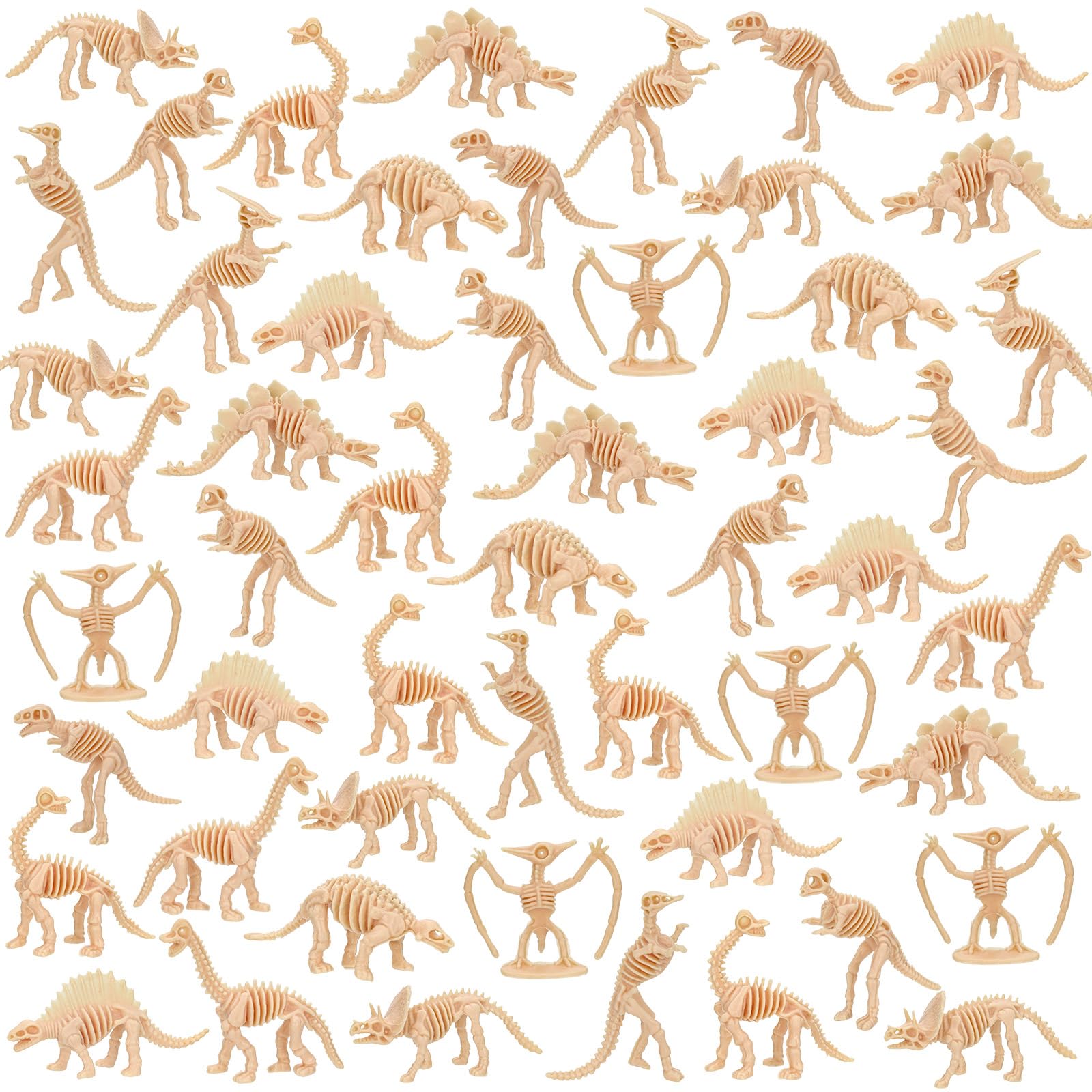 VICROIC dinosaur fossil skeletons – diverse mini skeletons for hands-on science play.