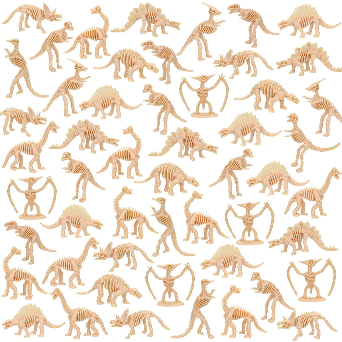 VICROIC dinosaur fossil skeletons – diverse mini skeletons for hands-on science play.