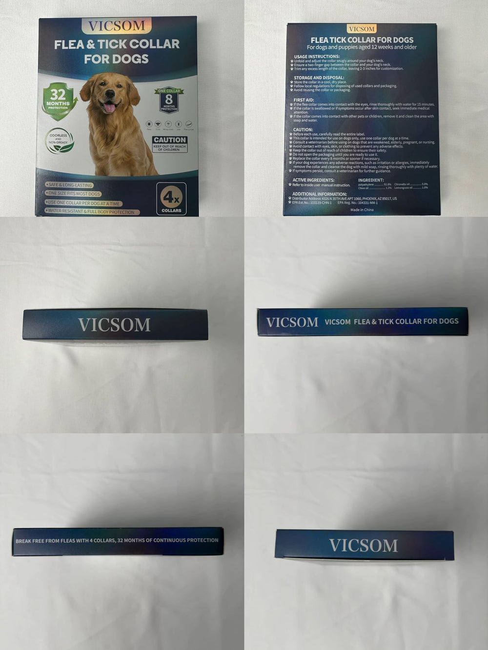 VICSOM 32-month protection pack visual showing long-term coverage