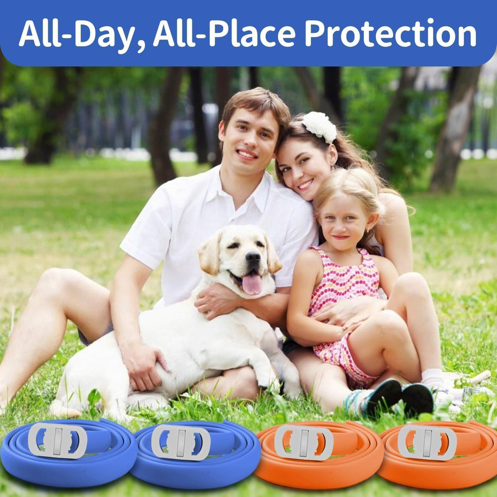 VICSOM 8-month protection badge emphasizing long-term flea and tick defense.