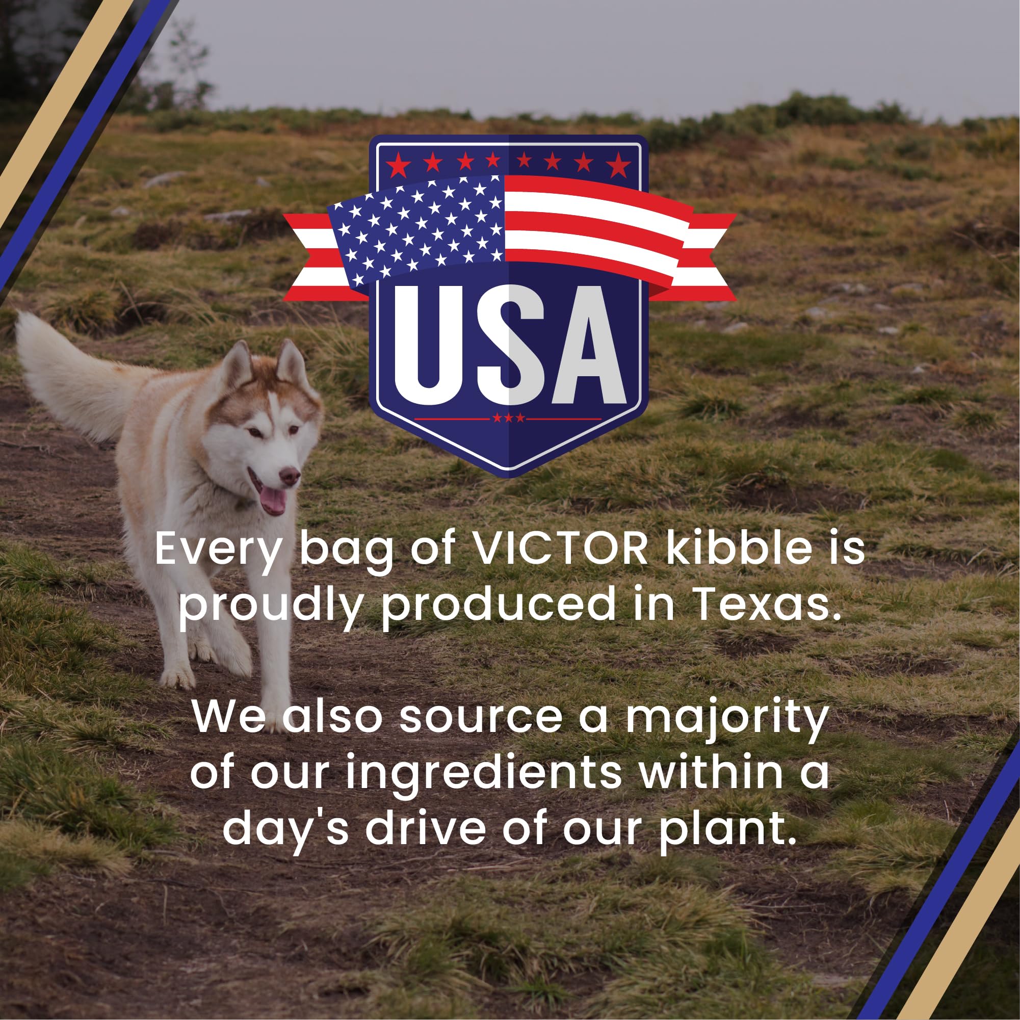 VICTOR 30-lb bag packaging for convenient storage