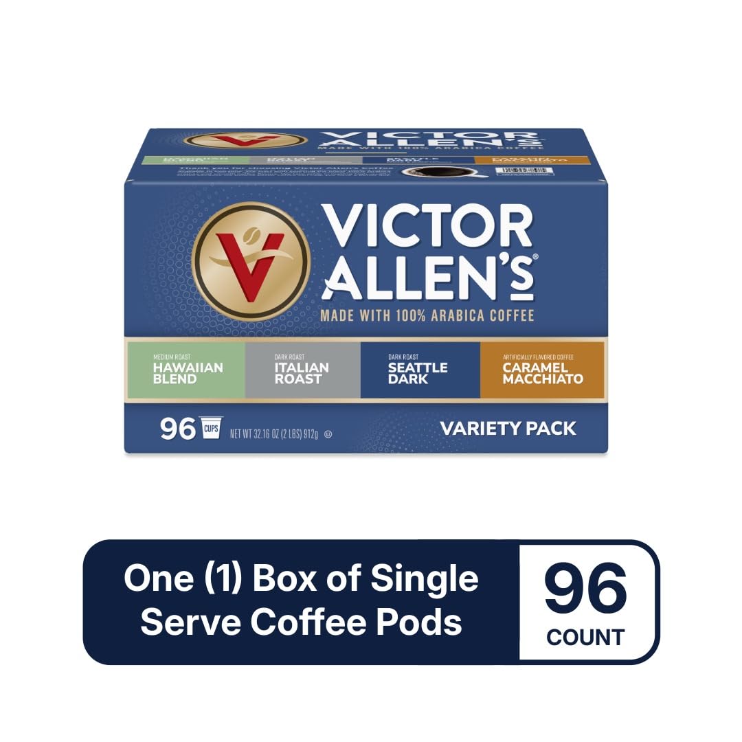 Victor Allen's Seattle Dark pods provide smoky richness for deep afternoon sips