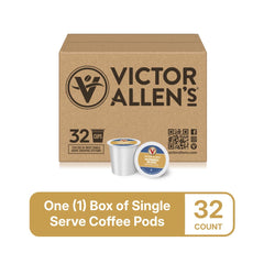 Victor Allen's 100% Arabica beans highlight premium origin.