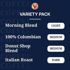 Victor Allen's 100% Colombian pod; bright Arabica for a clean cup.