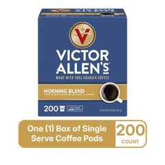 Victor Allen's Morning Blend closeup aroma hint and light roast