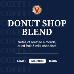 Donut Shop Blend 120-count pods ready for quick Keurig brews