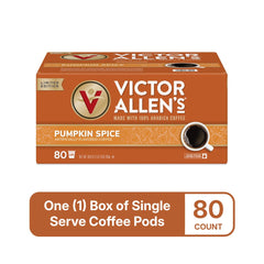 Victor Allen's Pumpkin Spice aroma close-up for autumn coffee ritual