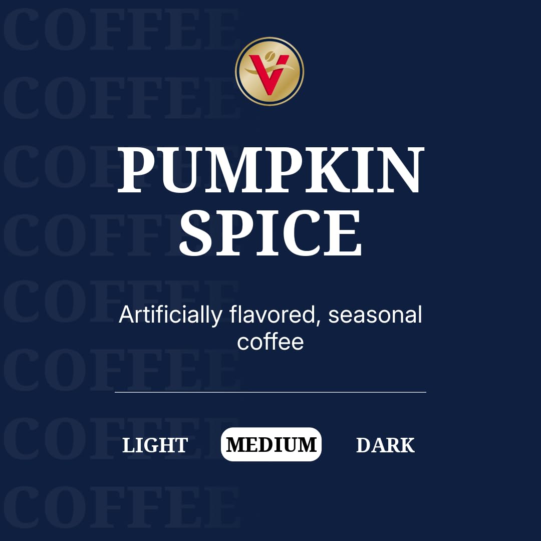 Victor Allen's Pumpkin Spice pods—medium roast for a smooth, full-bodied cup