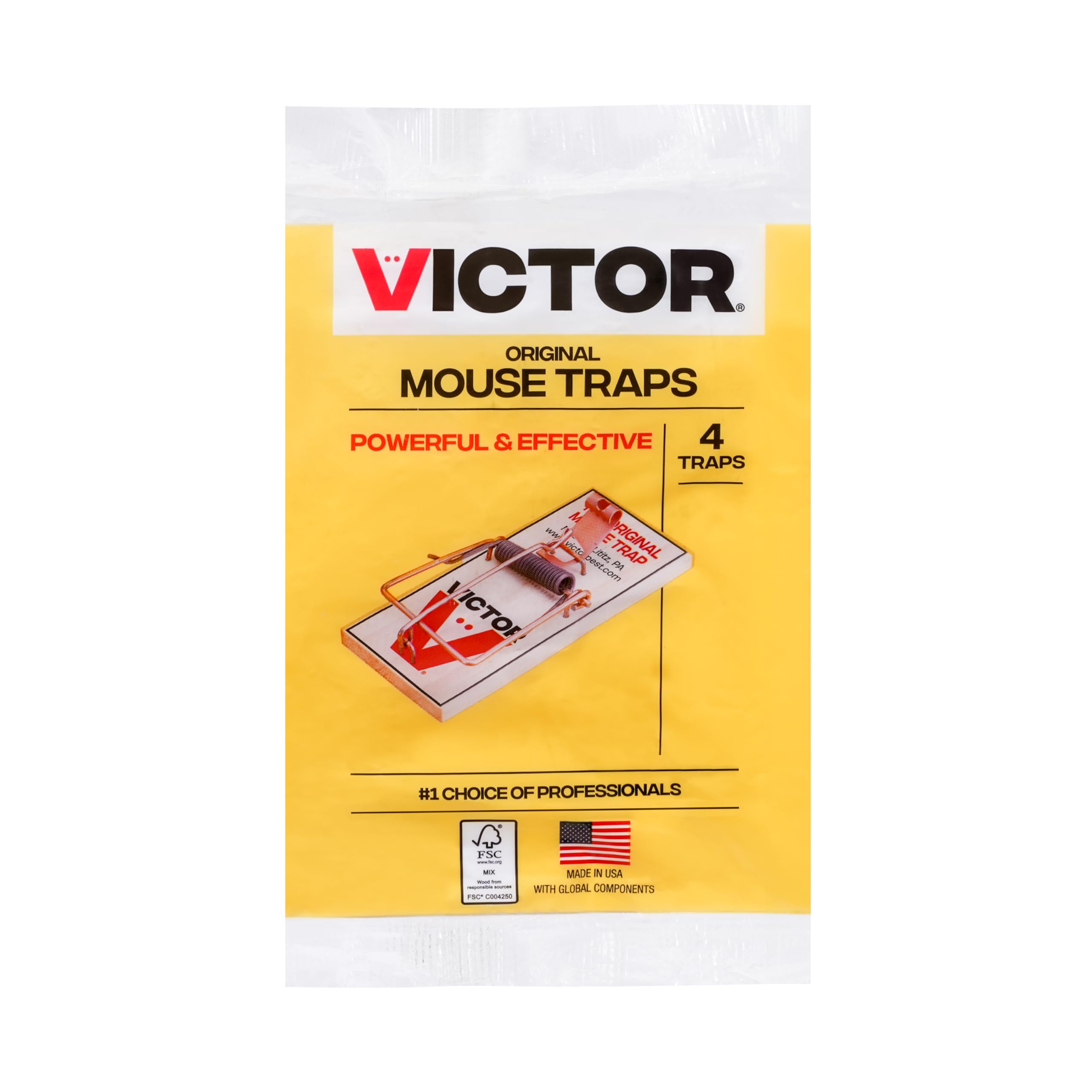 Victor M156 indoor-use trap delivers reliable, time-tested performance.