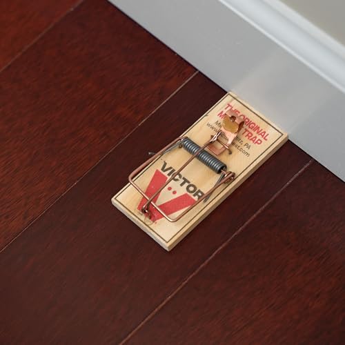 Victor M156 sturdy construction withstands repeated use during pest control.
