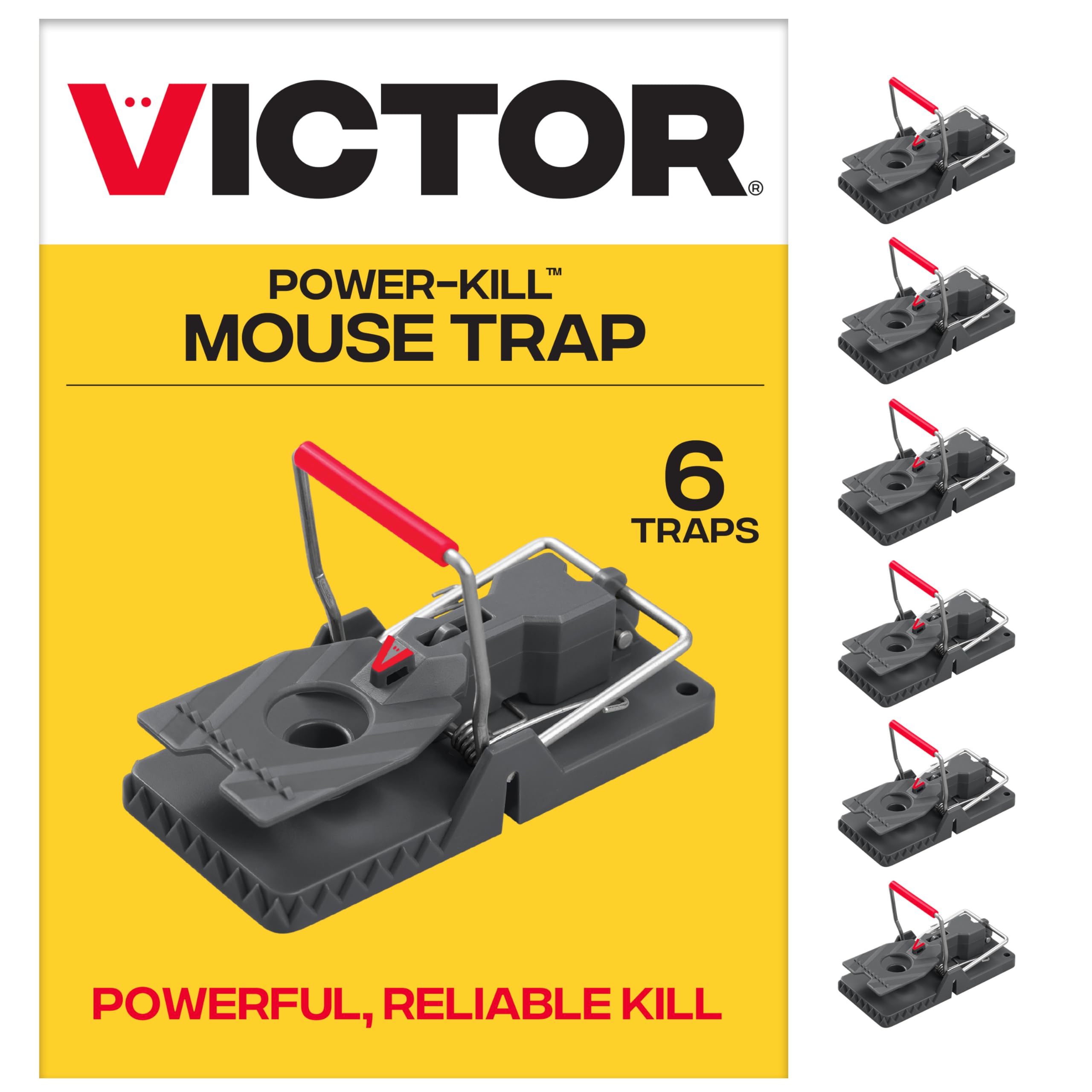 Victor Power-Kill trap with easy-set action for quick traps.