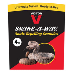Victor Snake-A-Way perimeter guard deters snakes along the yard edge