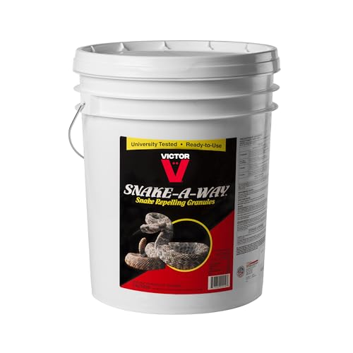 EPA-registered Victor Snake-A-Way label communicates trusted outdoor use